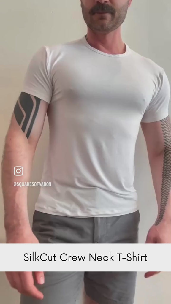 Lifestyle image of SilkCut Micro Modal Air t-shirt symbolizing everyday comfort and modern minimalism