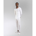 MENS MODAL THERMAL UNDERWEAR SET IN WHITE MICRO MODAL AIR