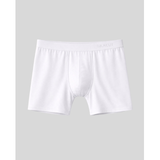 White boxer briefs Micro Modal Air is fine, breathable, and smooth for everyday comfort.