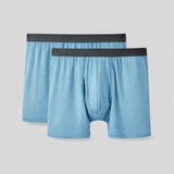 Hybrid Pouch Fly Boxer Briefs – 2 Pack Blue